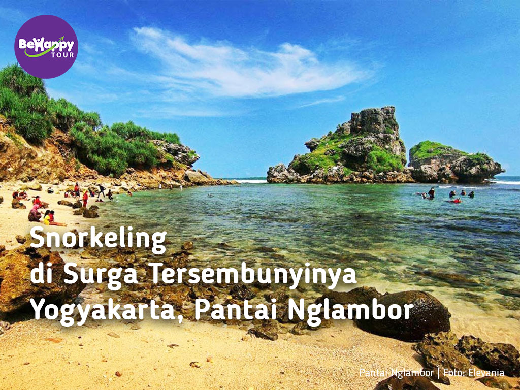 Snorkeling di Surga Tersembunyinya Yogyakarta, Pantai Nglambor